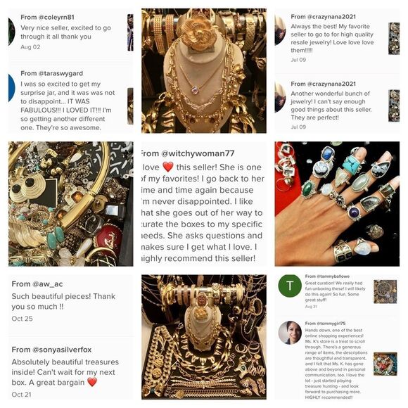 2.5 LBs vintage Costume gold silver Jewelry Lot~ Signed & Unsigned All Wearable - Picture 3 of 8